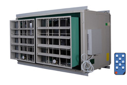 玻璃車間降溫設備-水蒸發(fā)空調(diào)機