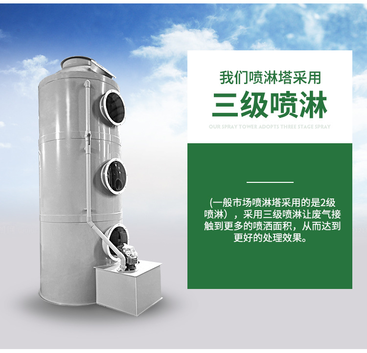 酸氣凈化塔 鋁型材車(chē)間廢氣處理設(shè)備生產(chǎn)安裝